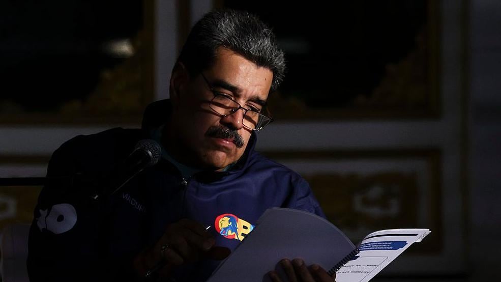 Nicolás Maduro denuncia que Trump quiere derrocarlo y quedarse con el petróleo de Venezuela. Foto: difusión / La Prensa Panamá