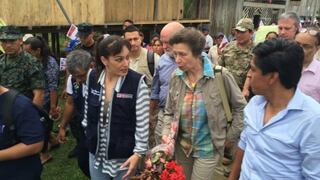 Princesa de Reino Unido inaugura barco médico "Forth Hope" en la amazonía peruana