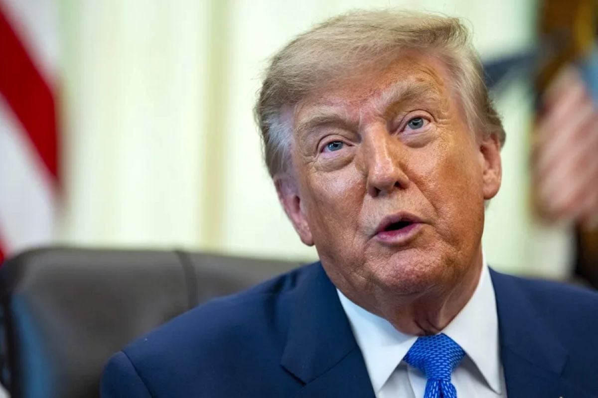 Donald Trump advirtió que Estados Unidos podría imponer fuertes aranceles a Europa si Canadá estrecha sus vínculos con la Unión Europea. Foto: EFE.
