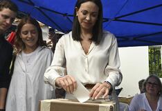 Machado se perfila como ganadora al cierre de primarias opositoras en Venezuela