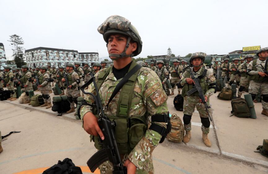 Gobierno amplió estado de emergencia por 30 días más bajo control de las FF.AA.