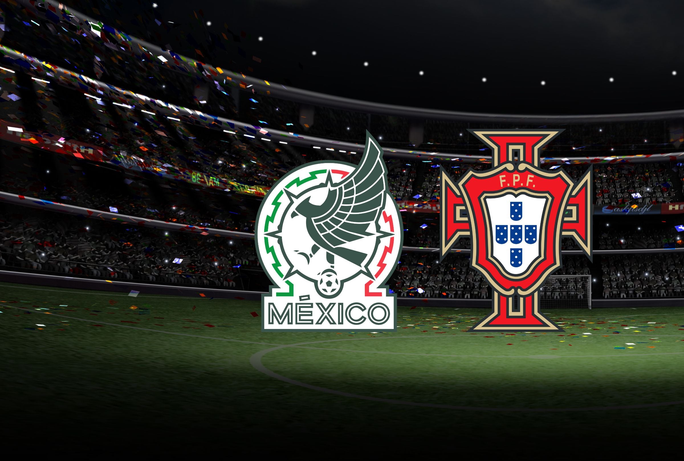 El México vs. Portugal por un amistoso previo a la Copa Mundial FIFA 2026 promete ser intenso de principio a fin. (Foto: Composición Gestión Mix)