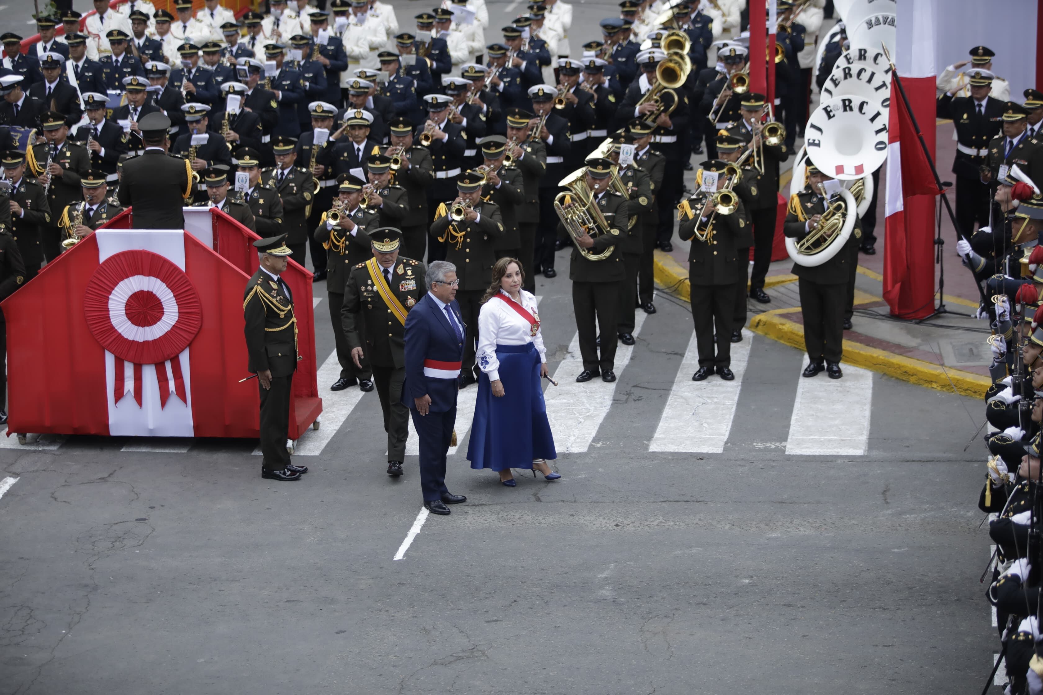 Gran Parada y Desfile Cívico Militar en imágenes Foto: Hugo Perez / GEC