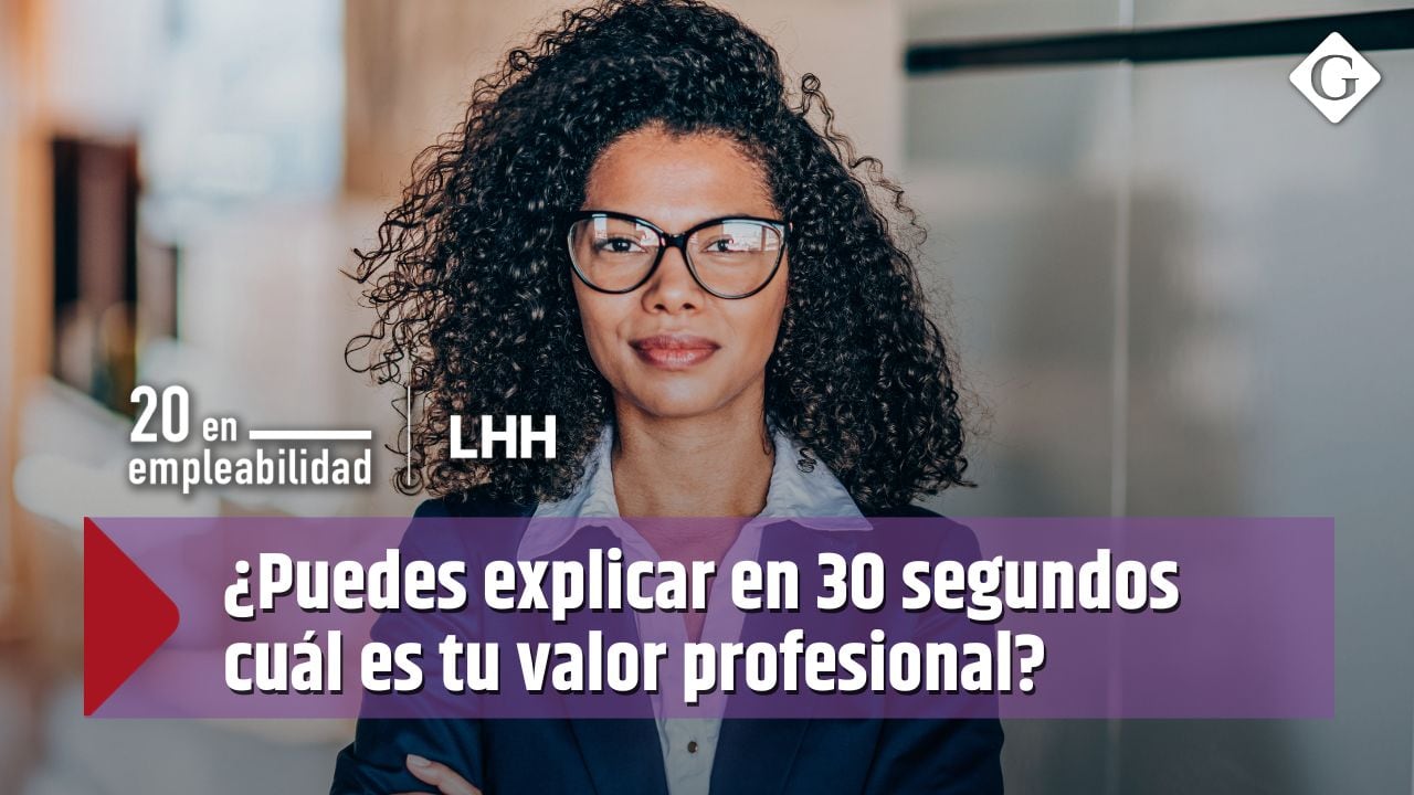 ¿Puedes explicar en 30 segundos cuál es tu valor profesional?