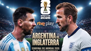 TVE La 1 y RTVE Play han transmitido Argentina 2-1 Inglaterra por semifinal del Mundial 2026