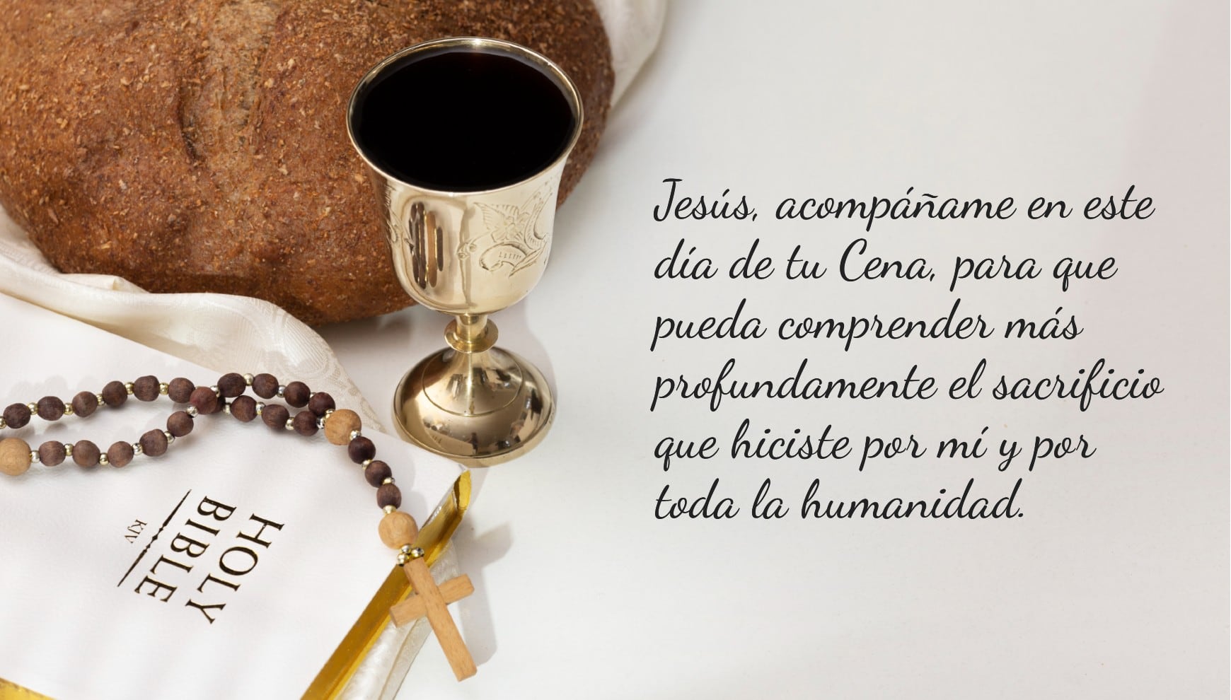 Que el Jueves Santo 2026 sea una oportunidad para renovar tu fe y vivir con mayor devoción la Semana Santa. | Crédito: Composición Gestión Mix / Freepik