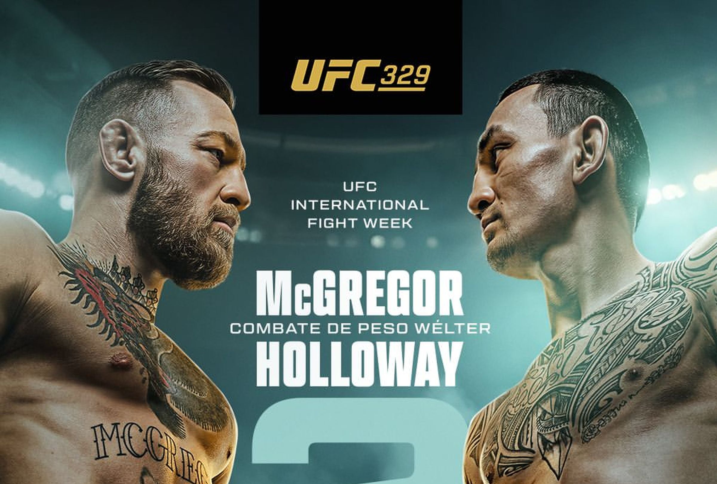 Conor McGregor y Max Holloway 2 protagonizarán una emocionante pelea por el UFC 329. (Foto: @ufcespanol / Instagram)