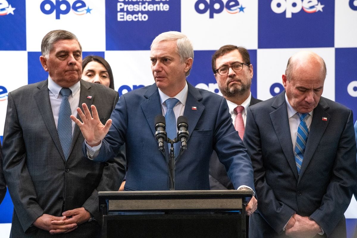 José Antonio Kast, presidente electo de Chile.