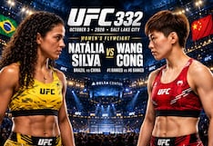 ¿A qué hora inicia y en qué canal transmiten la pelea Natalia Silva vs. Wang Cong EN VIVO hoy por el UFC 332?