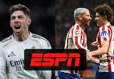ESPN transmitió Real Madrid vs. Atlético Madrid (3-2) en TV y ESPN Select Online en EE.UU.