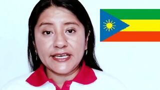 Tacna: declaran persona no grata a congresista Nieves Limachi por propuesta para cambiar bandera