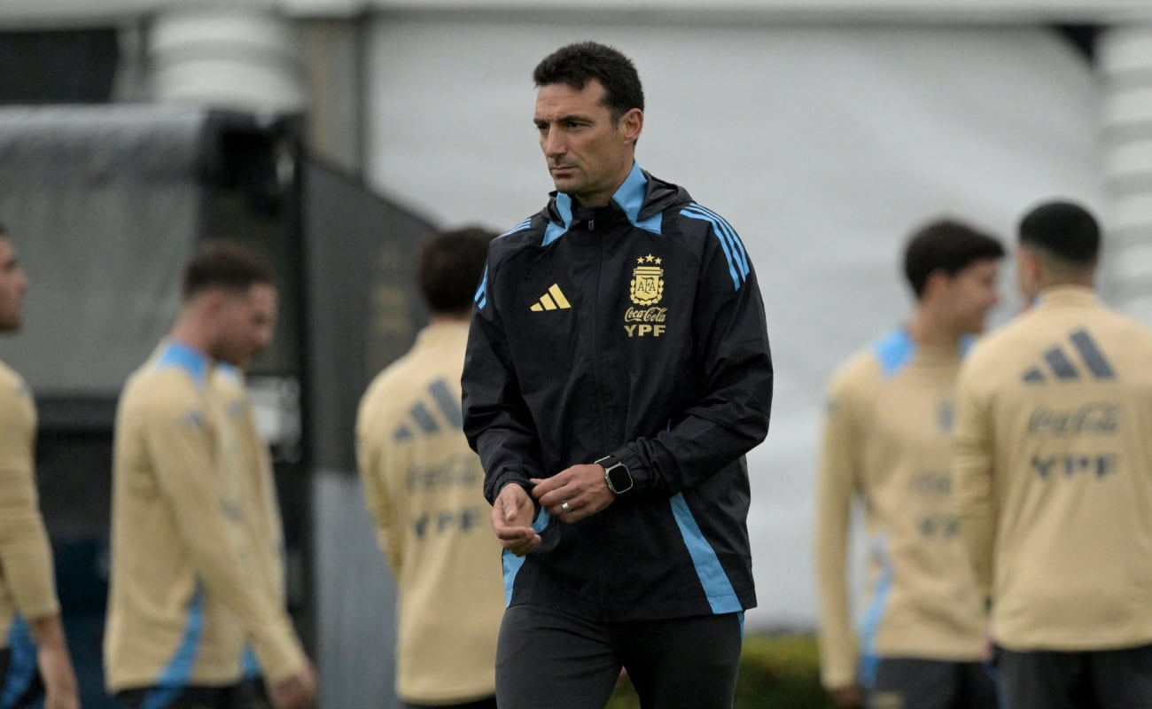 Lionel Scaloni es el actual técnico de la Selección de Argentina. (Foto: AFP)