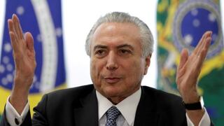 Presidente brasileño Temer impulsa enmienda constitucional para reducir gastos públicos