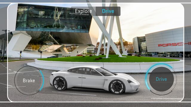 Porsche presenta la app ‘Mission E Realidad Aumentada’