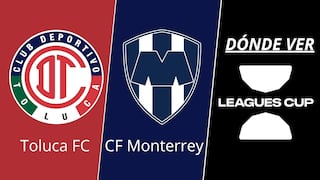 ¿Dónde ver Toluca vs. Monterrey por la final de la Leagues Cup 2026?