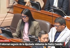 Revelan que diputada Catherin Palomino operaría taller textil sin licencia en Huancavelica