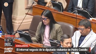 Revelan que diputada Catherin Palomino operaría taller textil sin licencia en Huancavelica