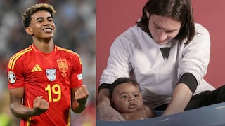 Casi 19 años después de icónica foto: Lamine Yamal cumple sueño de enfrentar a Messi en final