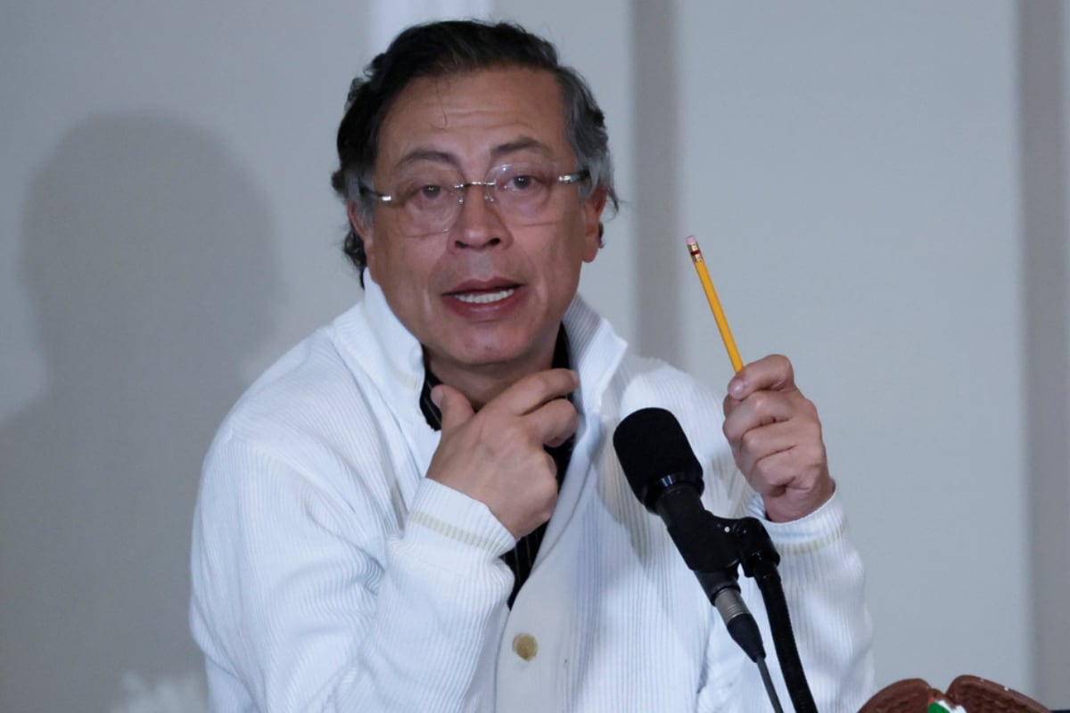 El presidente de Colombia, Gustavo Petro. (Foto: EFE/ Carlos Ortega)