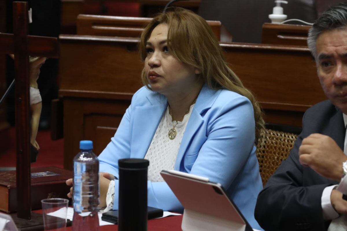 Karelim López se acogió a la colaboración eficaz en el marco de la investigación que se sigue contra Pedro Castillo. Foto: Congreso
