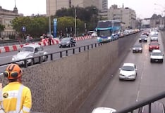 Restablecen tránsito a la Vía Expresa por paso a desnivel tras obras de interconexión
