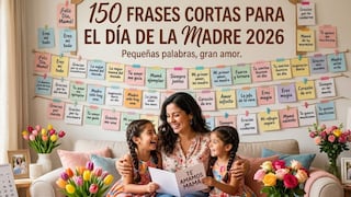 150 frases cortas para enviar este Día de la Madre en USA 2026: mensajes para dedicar por WhatsApp el domingo 10 de mayo