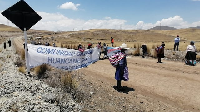 Minera Antapaccay descarta toma de campamento minero en Cusco 