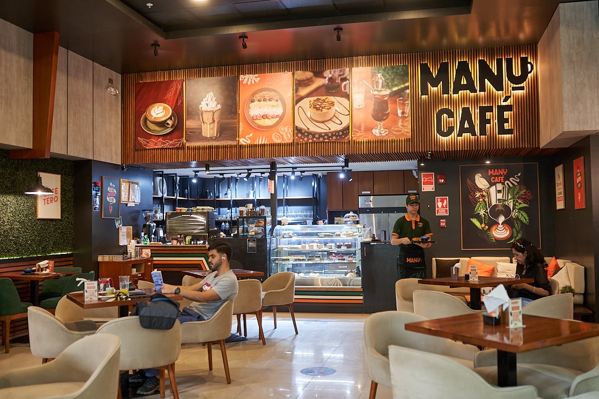 La cafetería italo-americana Manu Café cuenta actualmente con cuatro locales en Pucallpa. Foto: Manu Café.