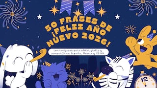 🥳 Las mejores 50 frases de ¡Feliz Año Nuevo 2026! con imágenes GRATIS para enviar a tus amigos en México y EE.UU.