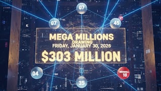 ¿Quién ganó el Mega Millions hoy en EE.UU.? Resultados en vivo y números ganadores del 30 de enero 2026
