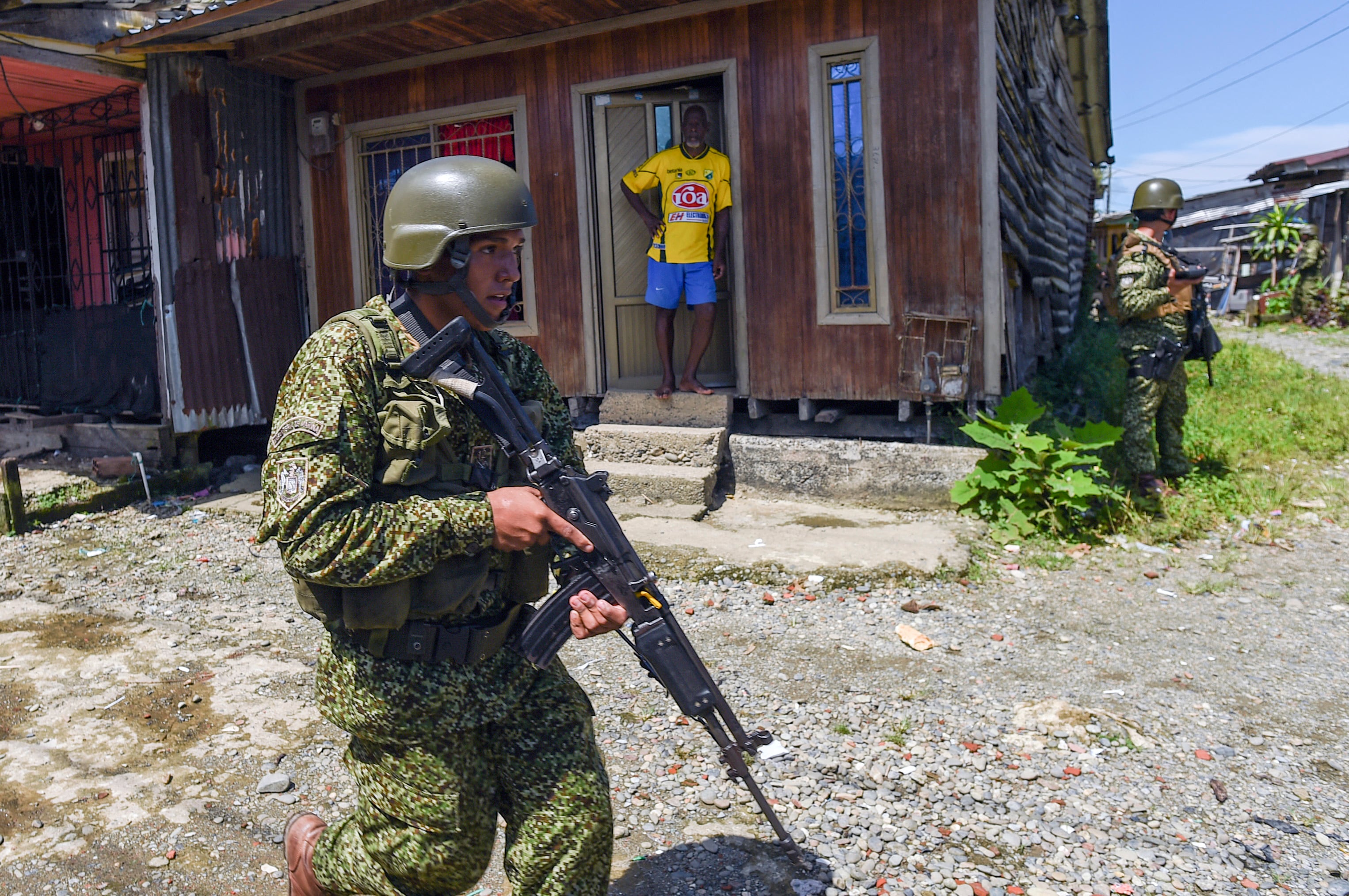 La crisis en Colombia ocupó el tercer lugar de la clasificación en 2025. (Foto: Joaquin SARMIENTO / AFP)