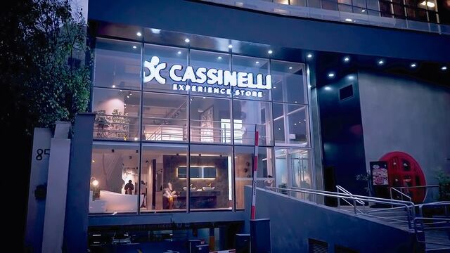 Cassinelli abre en Miraflores su primera tienda de experiencia  