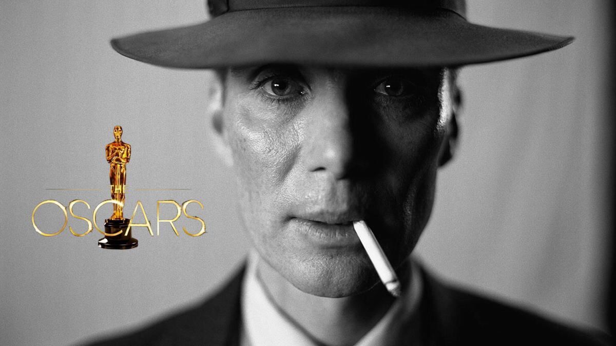 La cinta ‘Oppenheimer’, del cineasta británico Christopher Nolan, cumplió los pronósticos este martes y liderará la carrera hacia la 96 edición de los Óscar con 13 nominaciones. (Foto: composición Gestión)