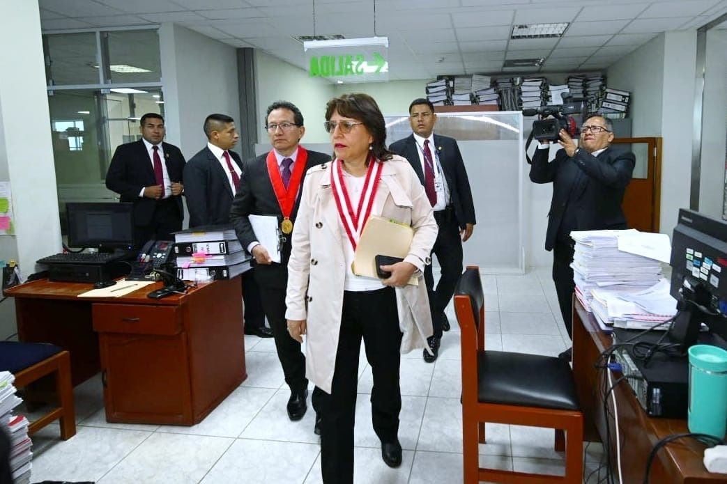 El 20 de diciembre de 2024 la fiscal de la Nación, Delia Espinoza, presentó ante el TC una demanda de inconstitucionalidad contra dos leyes aprobadas por el Congreso. (Foto: Ministerio Público)