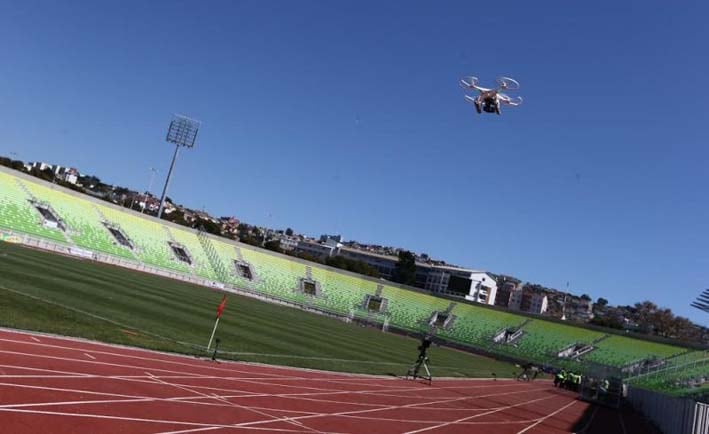 Drones en el Mundial 2026. (Foto: EFE)