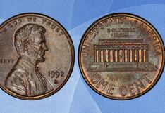 Pueden valer miles de dólares y solamente queda una docena de estas monedas de 1 centavo del año 1992