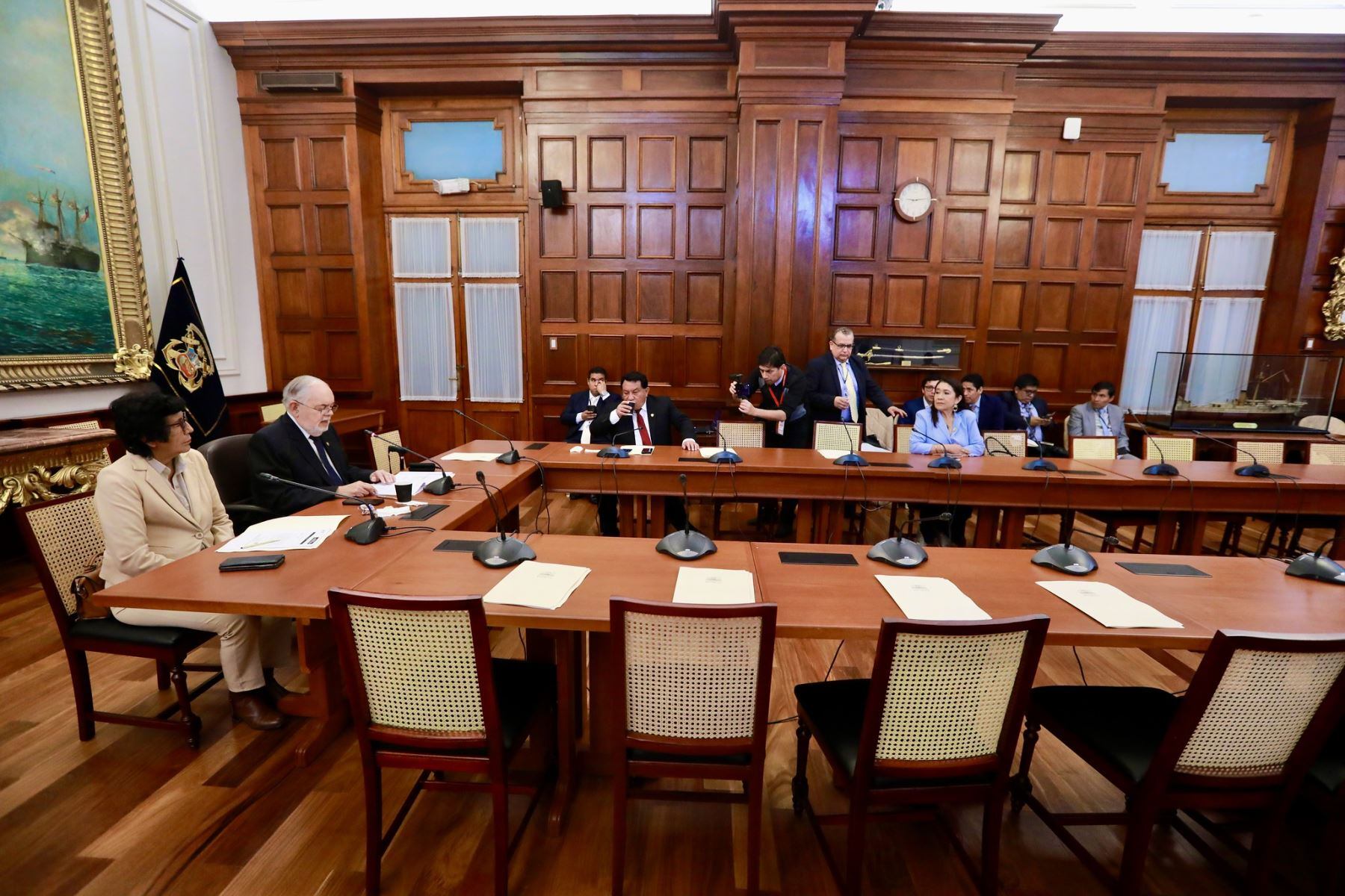 Pedro Cartolín expuso su proyección en el caso de ser designado como Contralor de la República. Foto: gob.pe