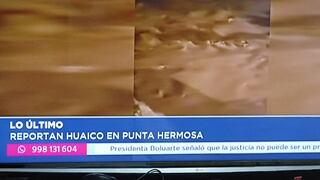 Huaico en Punta Hermosa: se enciende alarma tras activarse quebrada Malanche