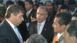 Presidente Ollanta Humala llegó a Perumin de manera sorpresiva