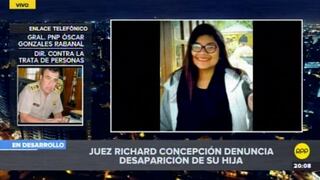 Concepción Carhuancho: Policía aclara que desaparición de la hija no es un secuestro