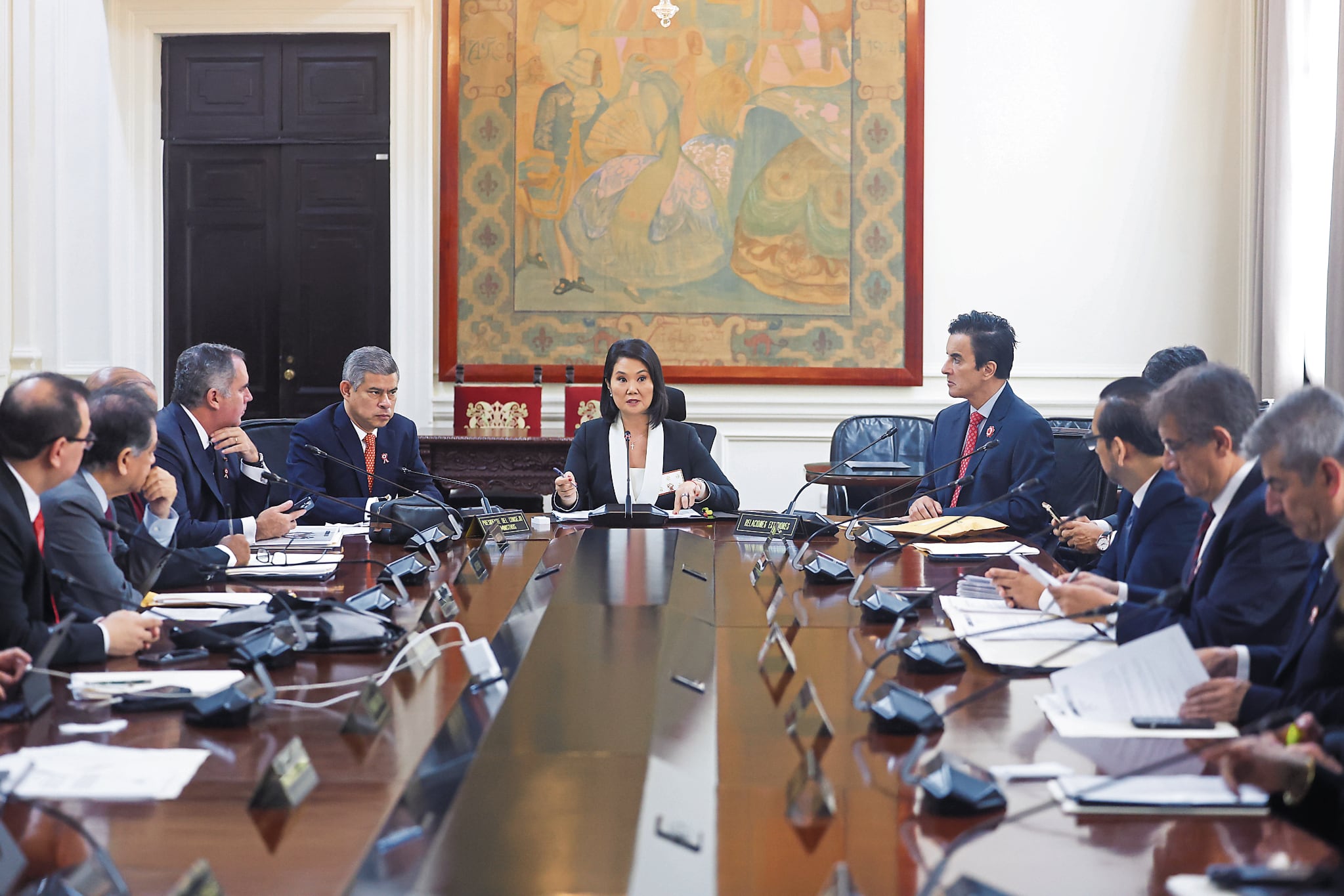 El consejo de ministros aprobó cinco documentos de enorme relevancia. (Foto: Presidencia)