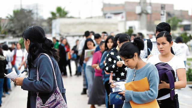 Empleo en Lima creció solo 1%, su menor nivel en 26 meses