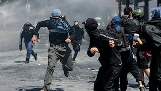 Saqueos y casi 200 detenidos tras noche de protestas en Chile