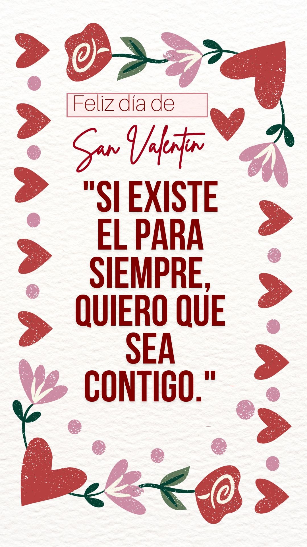 "Si existe el para siempre. Quiero que sea contigo" (Foto: Canva.com / Noé Yactayo)
