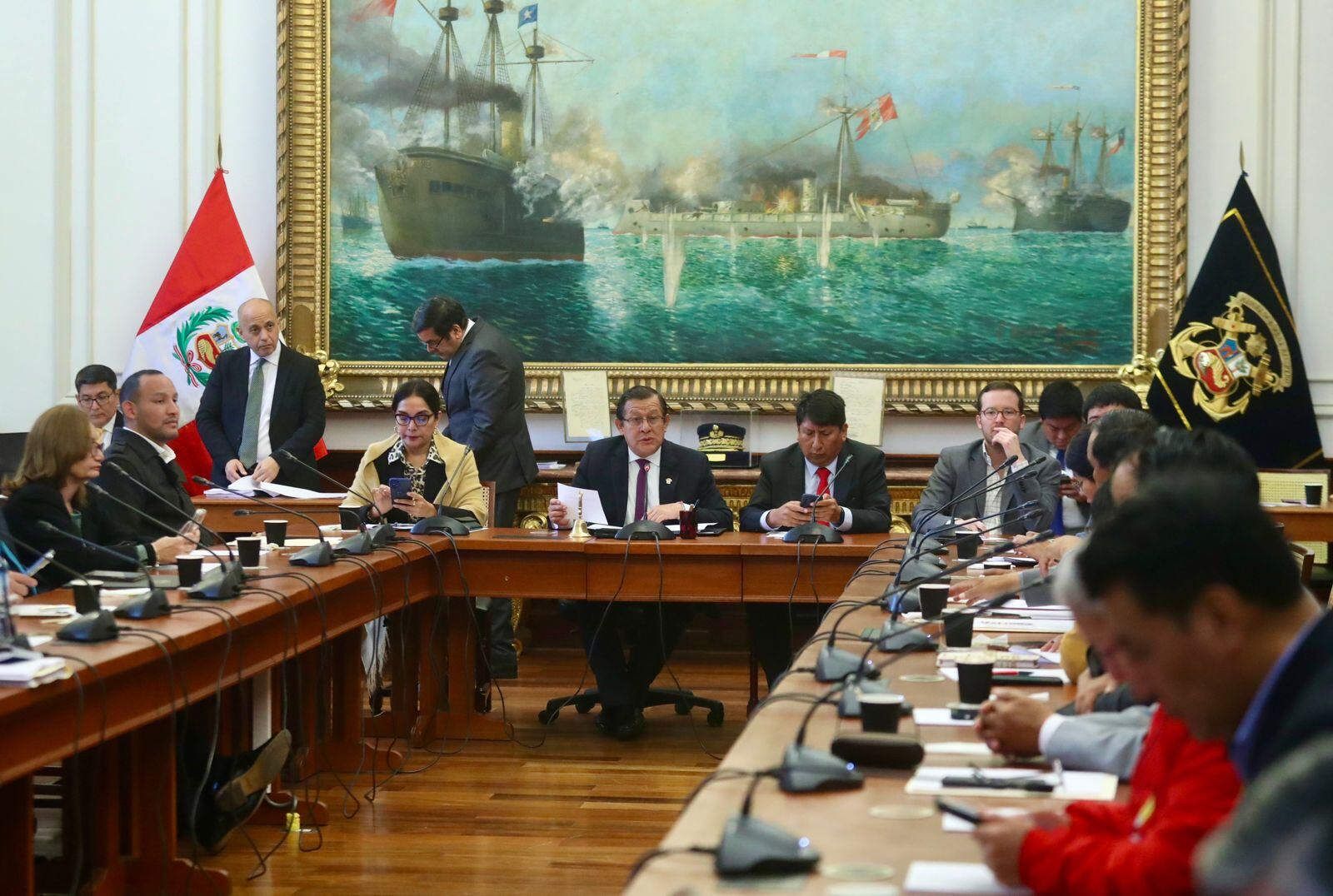 Junta de Portavoces del Parlamento. (Foto: Congreso)