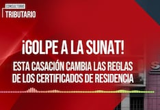 Casación que aclara el valor de los “certificados de residencia”
