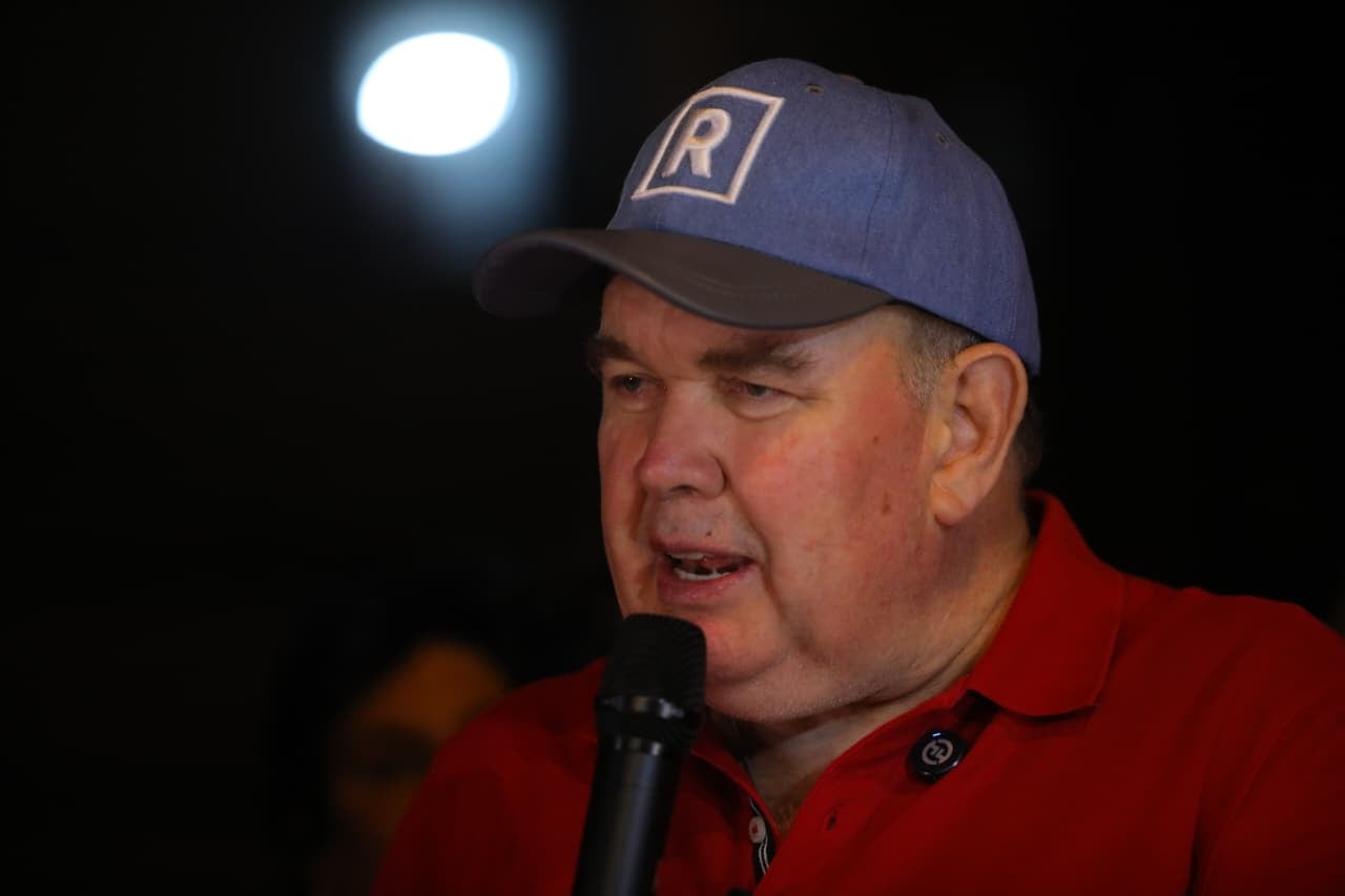 Dyer Ampudia exigió las excusas del candidato presidencial por dejar entrever que habría financiado a personeros a favor de una candidatura presidencial. (Foto: Antonio Melgarejo/ @photo.gec)