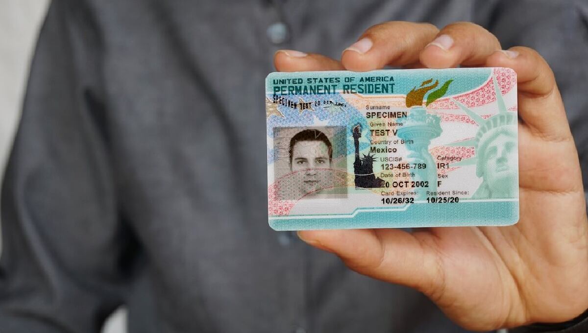 Así luce la Green Card o tarjeta de residencia en California | Foto: Marca Así luce la Green Card o tarjeta de residencia en California | Foto: Marca