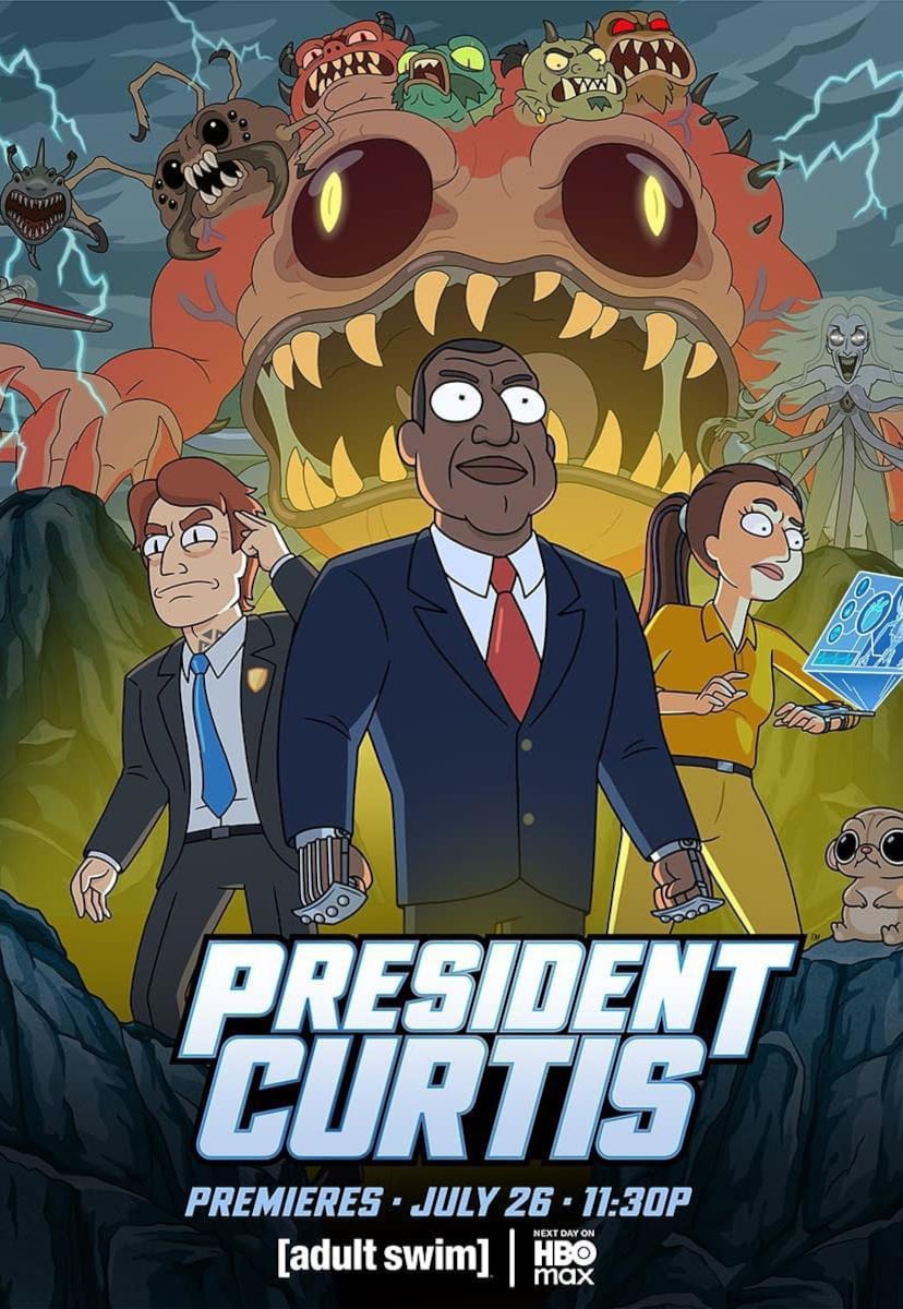 La serie animada "President Curtis" es el primer spin-off oficial derivado directamente del universo de "Rick and Morty" (Foto: Adult Swim / Warner Bros. Discovery / HBO Max)