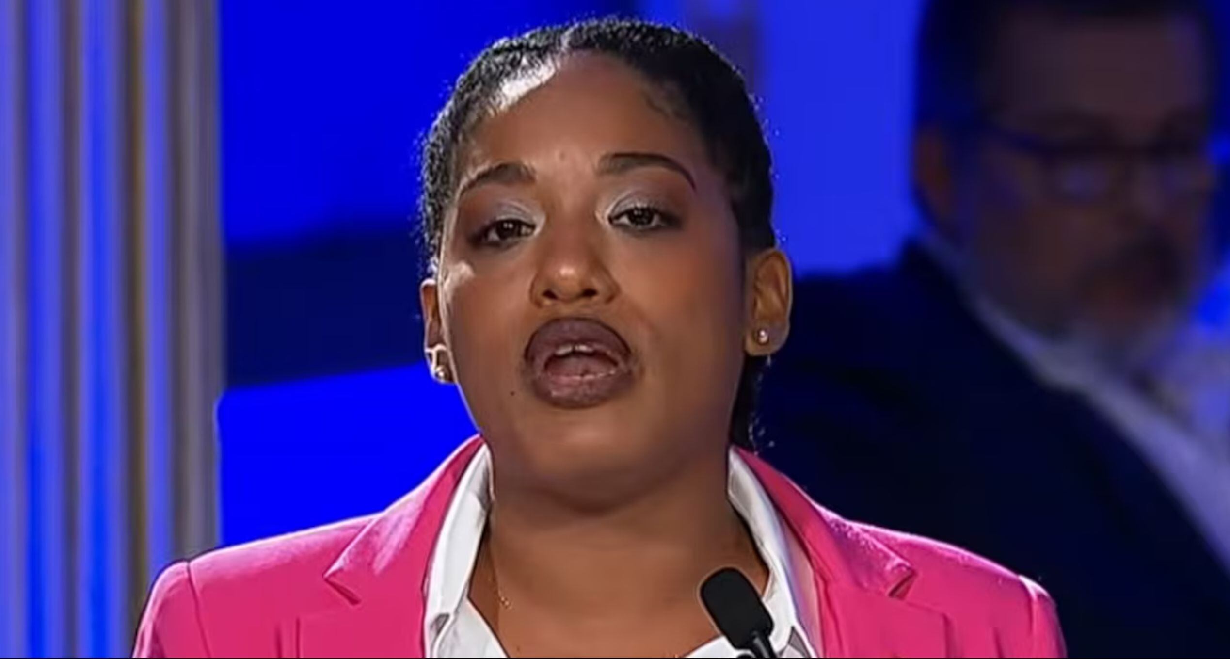 Rosangella Barbarán de Fuerza Popular. Foto: JNE/TV Perú